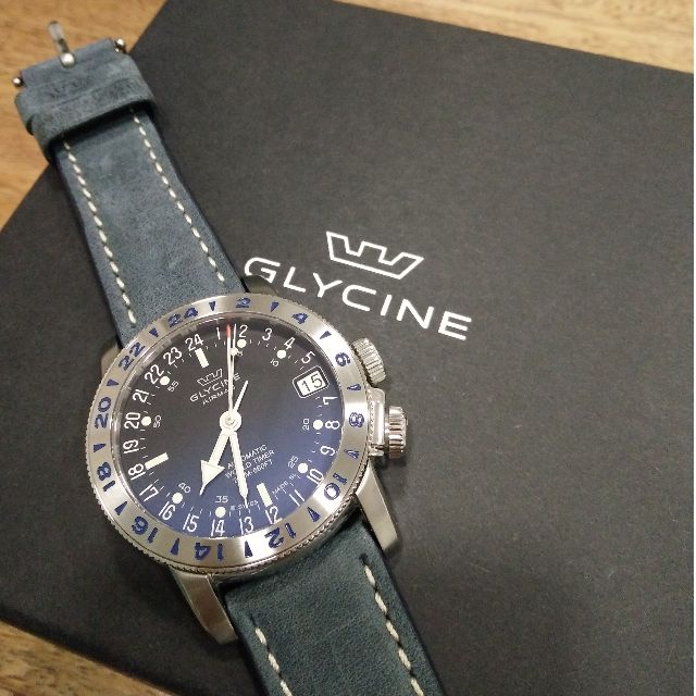 Glycine airman 17 gmt outlet