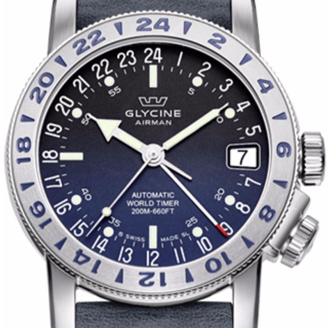 Glycine airman 17 gmt sale