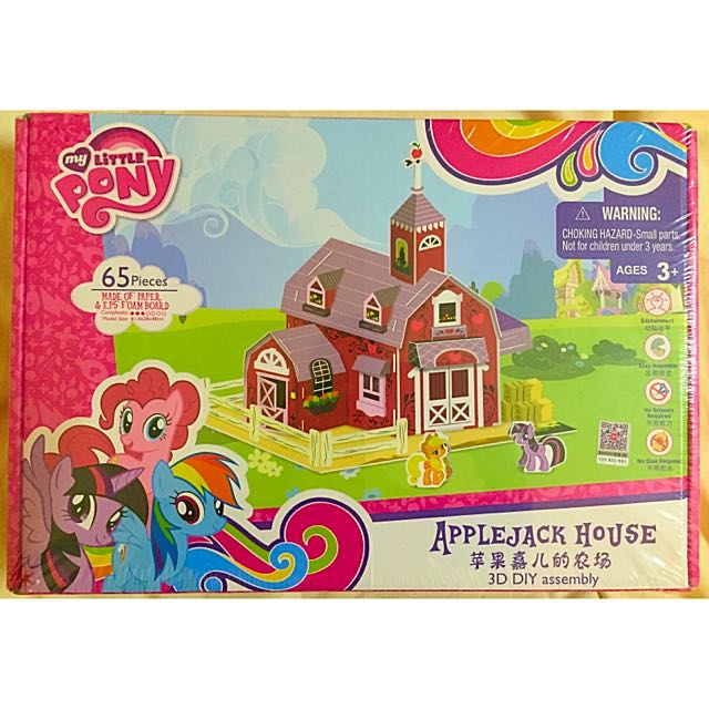 My Little Pony Applejack House Toys Games On Carousell