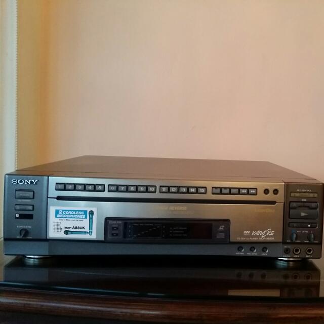 SONY CD CDV LD Player, Music & Media on Carousell