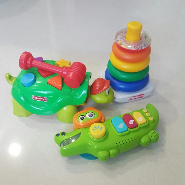 fisher price crocodile