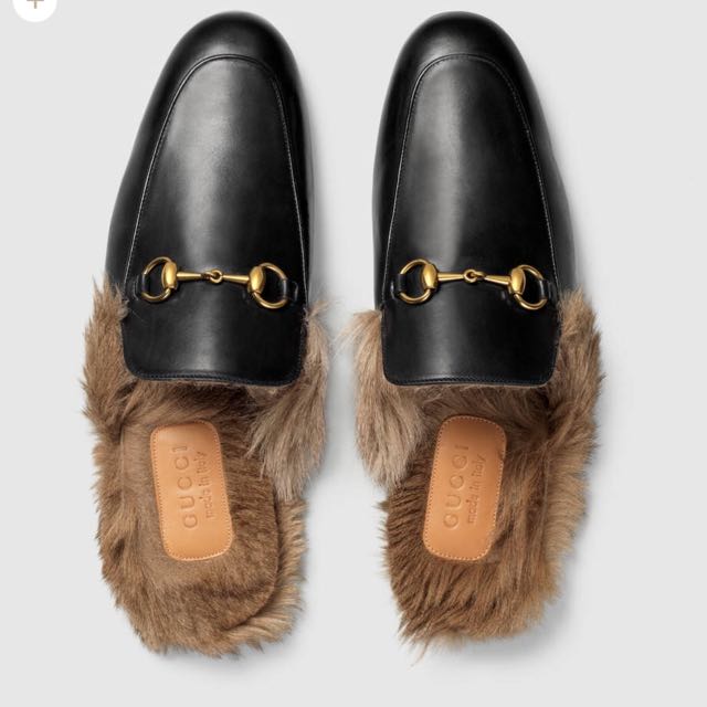 gucci loafers fur men