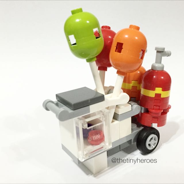 lego balloon cart