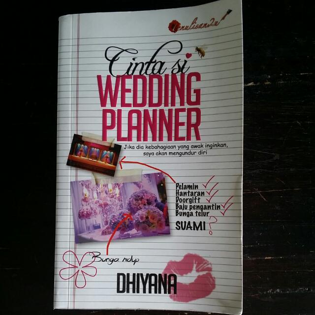 Malay Novel Cinta Si Wedding Planner Books Stationery On Carousell
