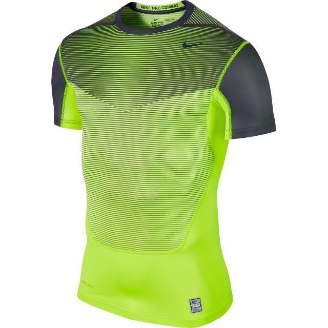 Nike Men's Pro Combat Hypercool Compression Speed Shirt White Large :  : Clothing & Accessories