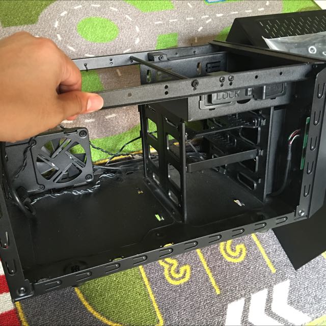 PC Case (MiniITX Case) with DVD Drive, Computers & Tech, Parts