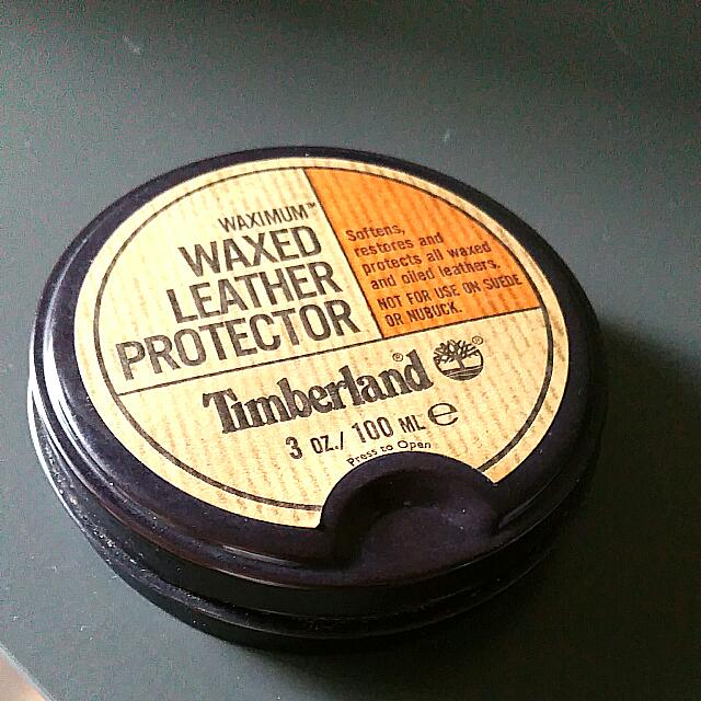 waxed leather protector