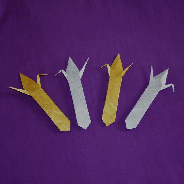 🔖 Good Luck Origami Crane Bookmark, Design & Craft On Carousell 🔖 Good Luck Origami Crane Bookmark, Design & Craft On Carousell