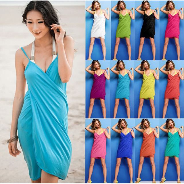 beach wrap dress sarong