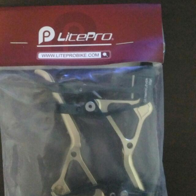 Brand New Litepro Ultimate Lever (Gold Colour), Sports Equipment