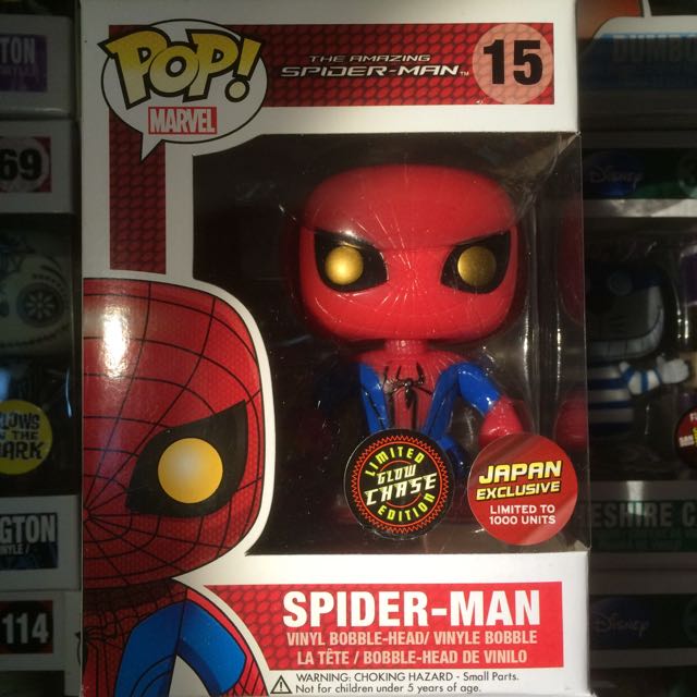 Spider-Man #15 (Glow Chase) Funko Pop! - The Amazing Spider-Man - Japa
