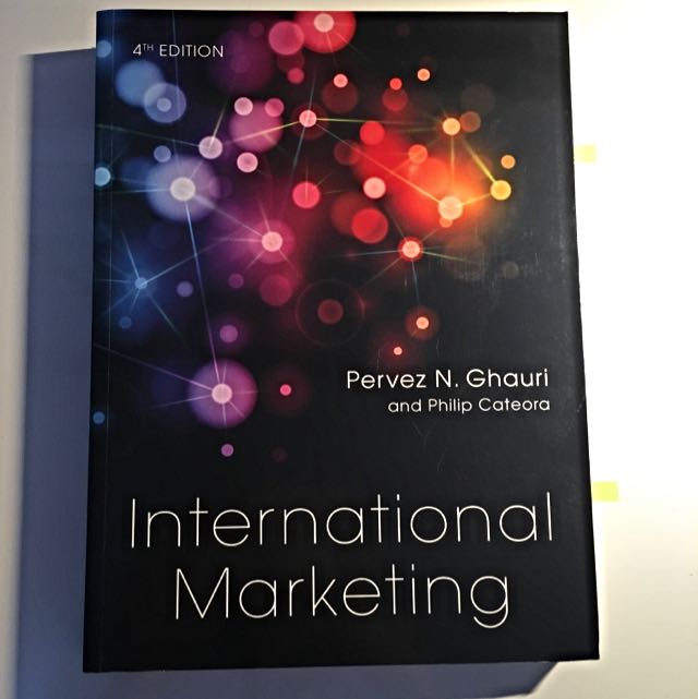 International Marketing By Pervez N Ghauri Philip Cateora