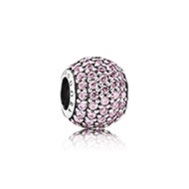 Pandora pave ball charm hot sale
