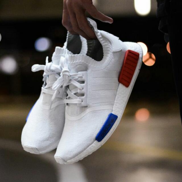 Nmd og top pk white