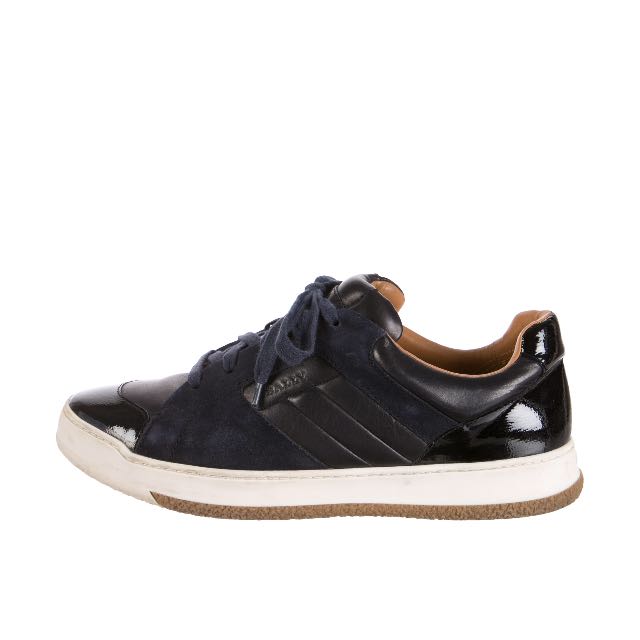 bally suede sneakers