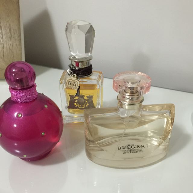 Bvlgari Juicy Couture Britney Spears Perfume Health Beauty on Carousell