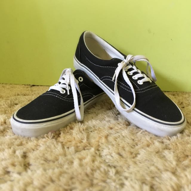 fake black vans