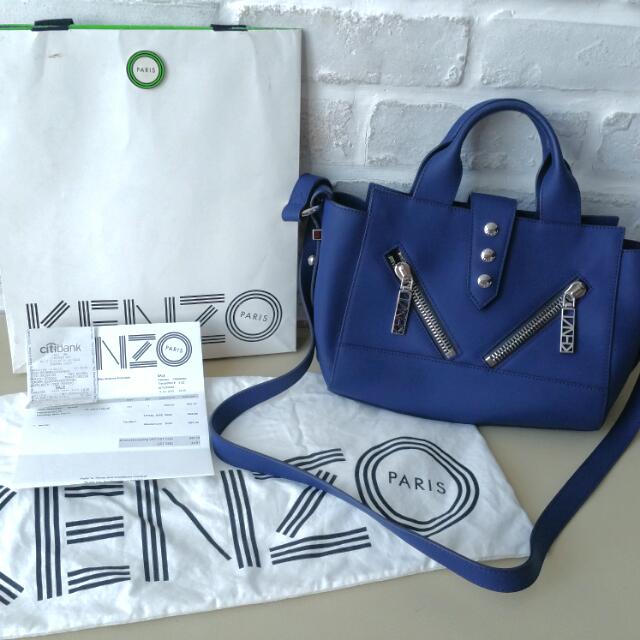 kenzo blue bag