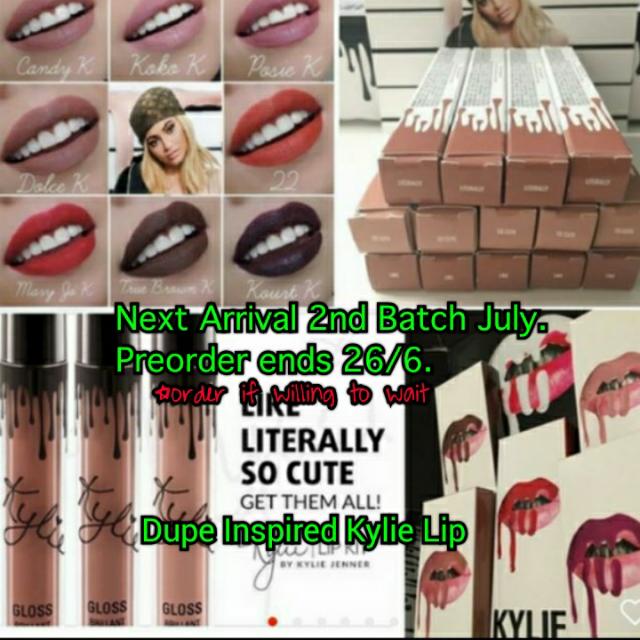 lip gloss and liner set