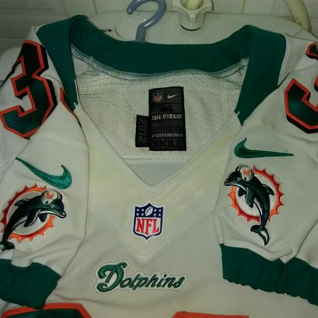 miami dolphins on field jersey