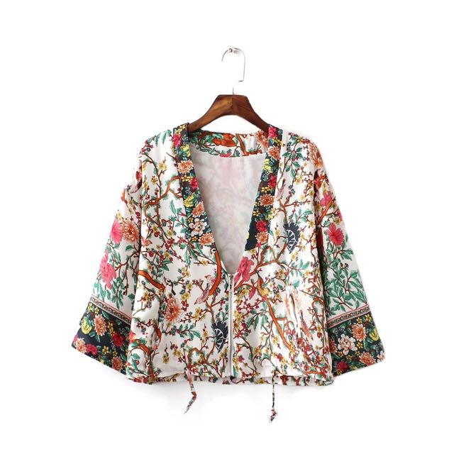 Amelie Vintage Floral Jacket