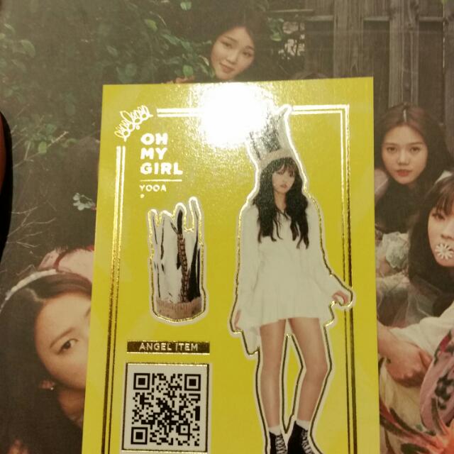 WTT] OH MY GIRL Windy Day YooA photocard, Hobbies & Toys