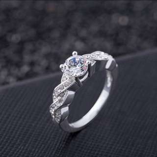gemstone CZ ring