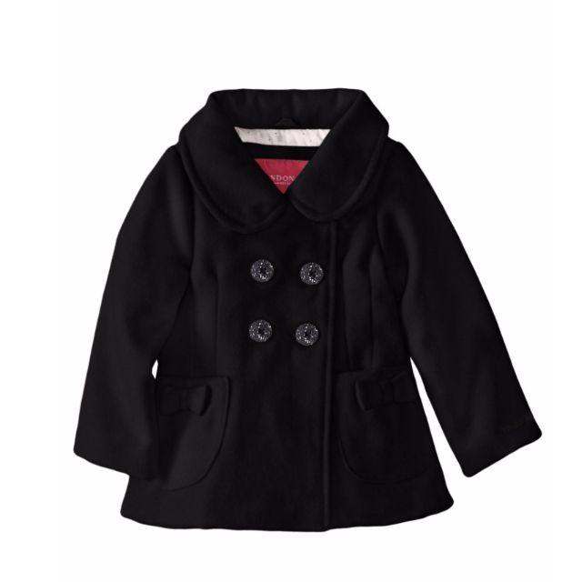 BN London Fog Baby-Girls Infant Faux 