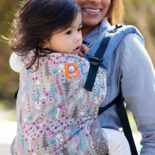 BNWT brand new w tag Tula Foliage Forest House Gossamer Gray Zig Zag