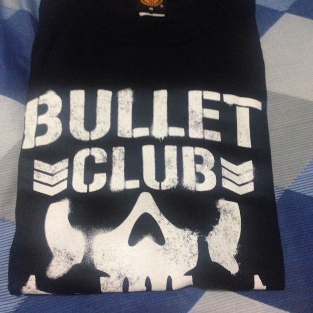 Bullet Club T Shirt M Size, Hobbies & Toys, Memorabilia & Collectibles, Fan  Merchandise on Carousell