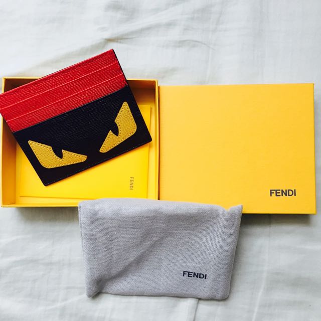 Fendi monster card case Clearance