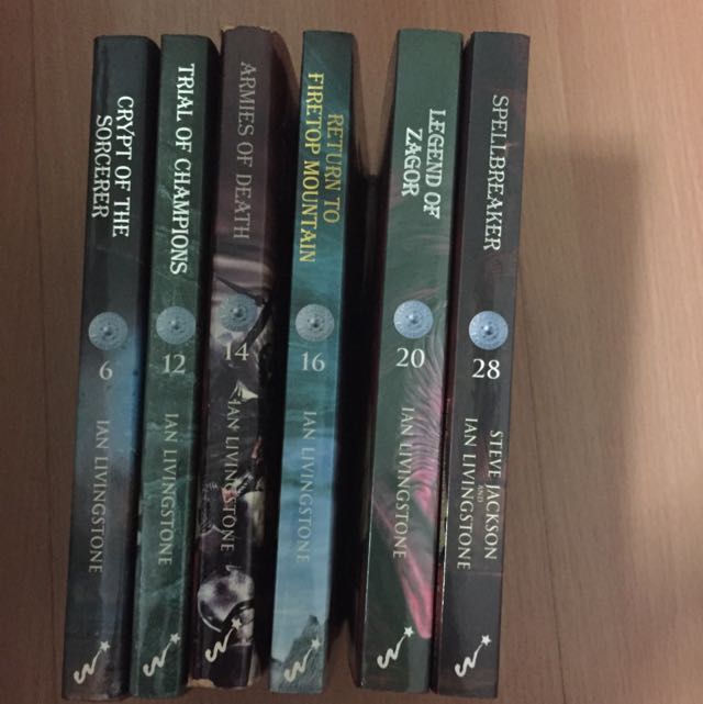 Fighting Fantasy Game book, Video Gaming, Gaming Accessories ...