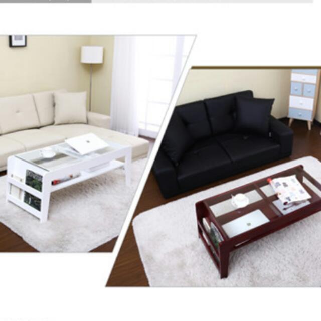 Magazine Glass Table Singapore Coffee Table Sofa Table Furniture