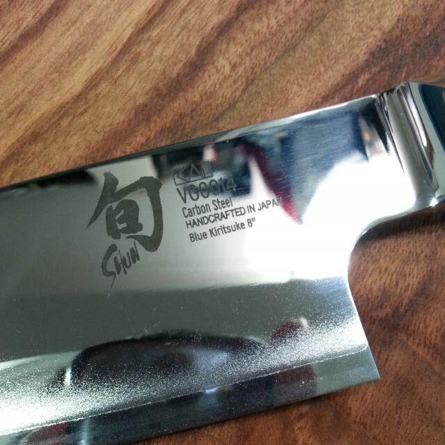 Shun Carbon Steel Kiritsuke Kitchen Knife Home Appliances On Carousell