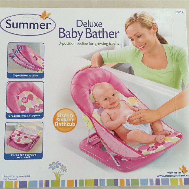 Summer Infant Deluxe Baby Bather Babies Kids On Carousell