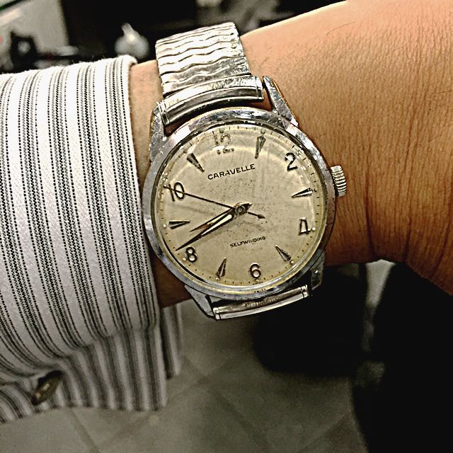 caravelle wrist watch