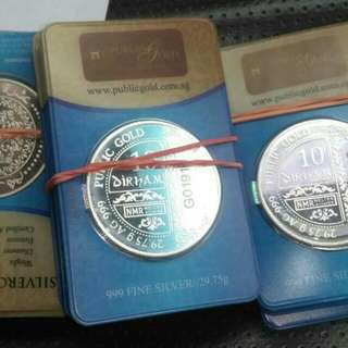 10 Dirham Coins 999.9