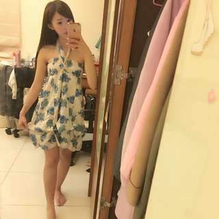 度假風綁帶洋裝👗