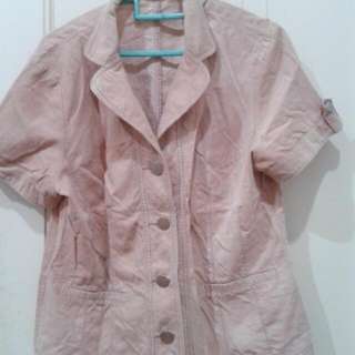 REPRICE soft mocca blouse (Atasan)