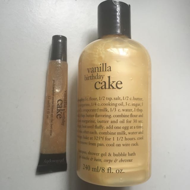 philosophy birthday cake set