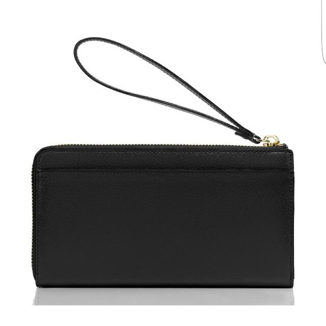 SOLD BNWT Kate Spade Grand Street Layton Black Wallet Wristlet