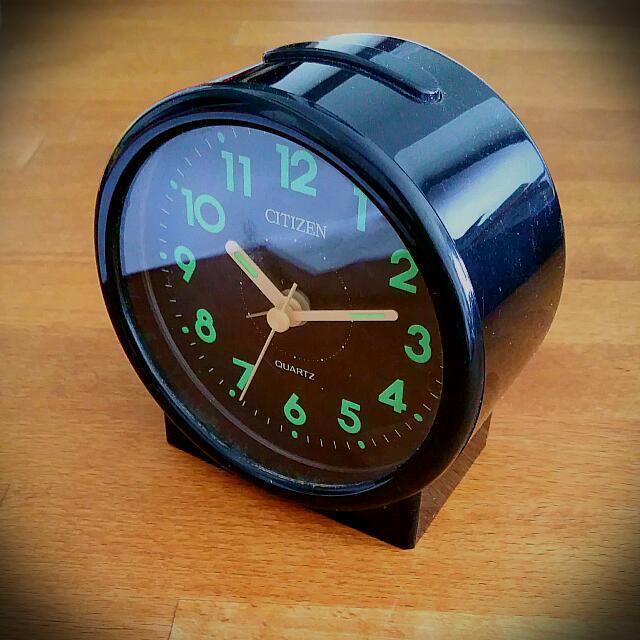 Citizen Alarm Clock, Furniture & Home Living, Home Decor, Clocks on