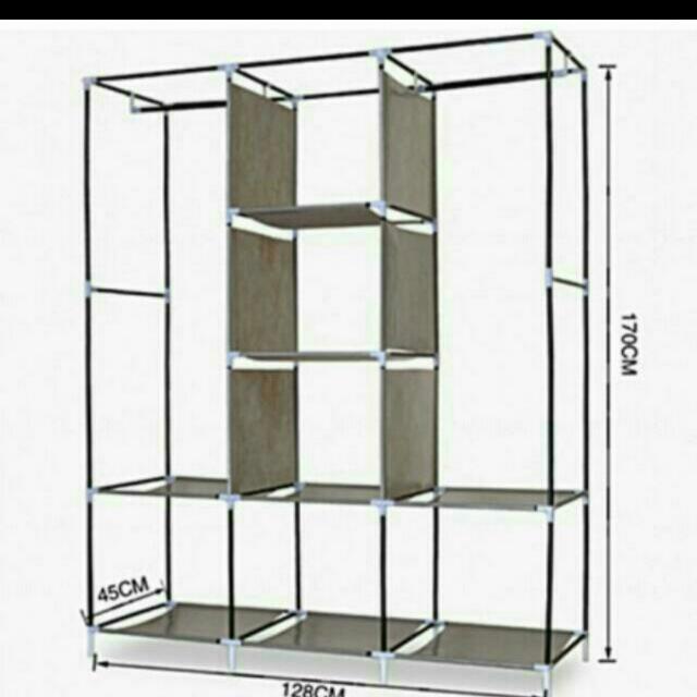 Diy Canvas Cloth Wardrobe Cupboard For Sale Cheap Furniture On