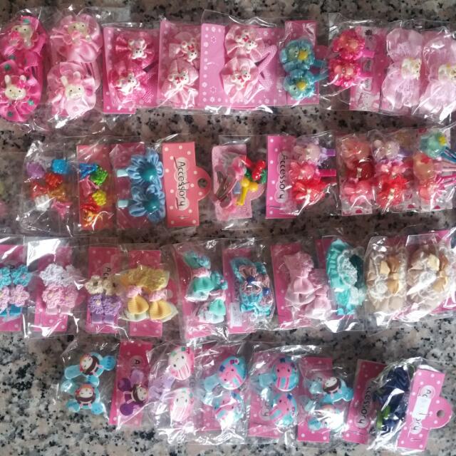 Hair Clips Accessories, Babies Kids, Bathing Changing, Baby