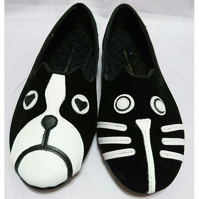 Marc jacobs cat top flats