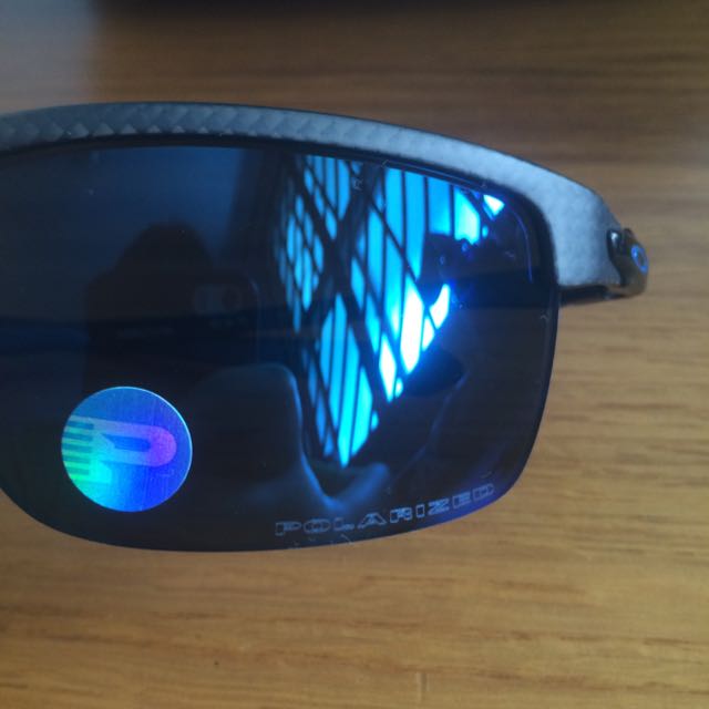 Oakley carbon hot sale blade ice iridium