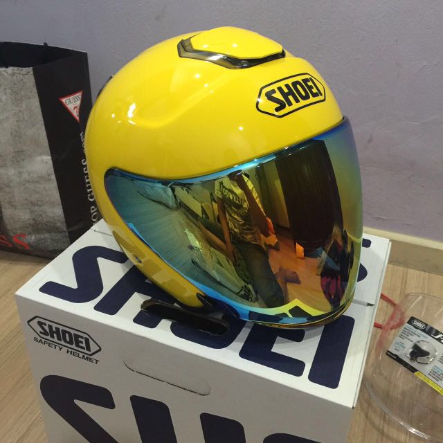 Shoei j cruise sales yellow