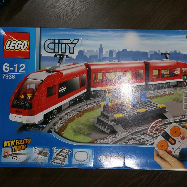 lego city passenger train 7938