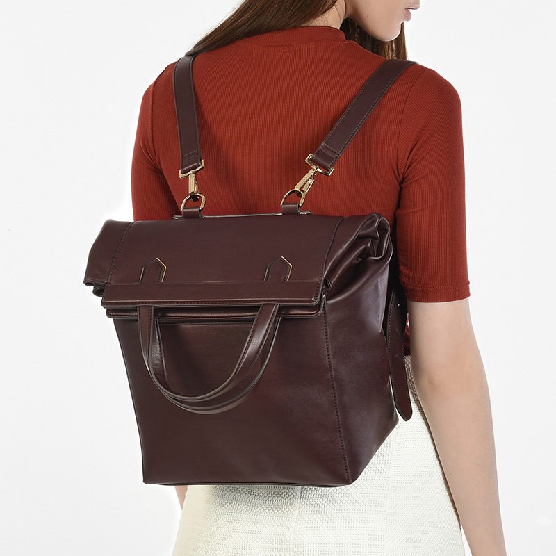 charles and keith two way backpack