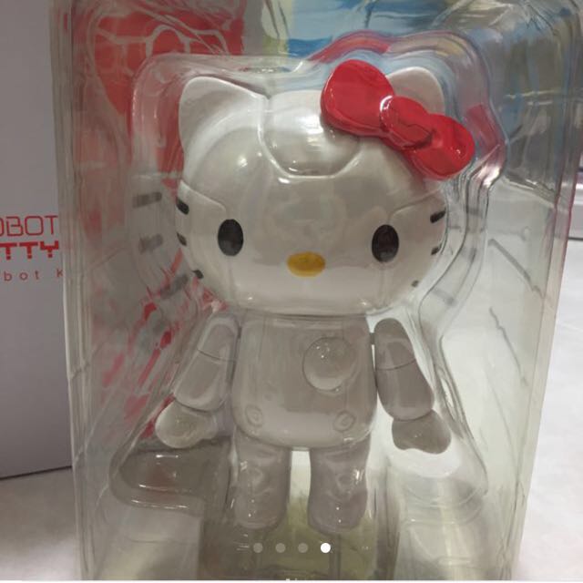 Reserved White Hello Kitty Robot K Hobbies Toys Toys Games On Carousell